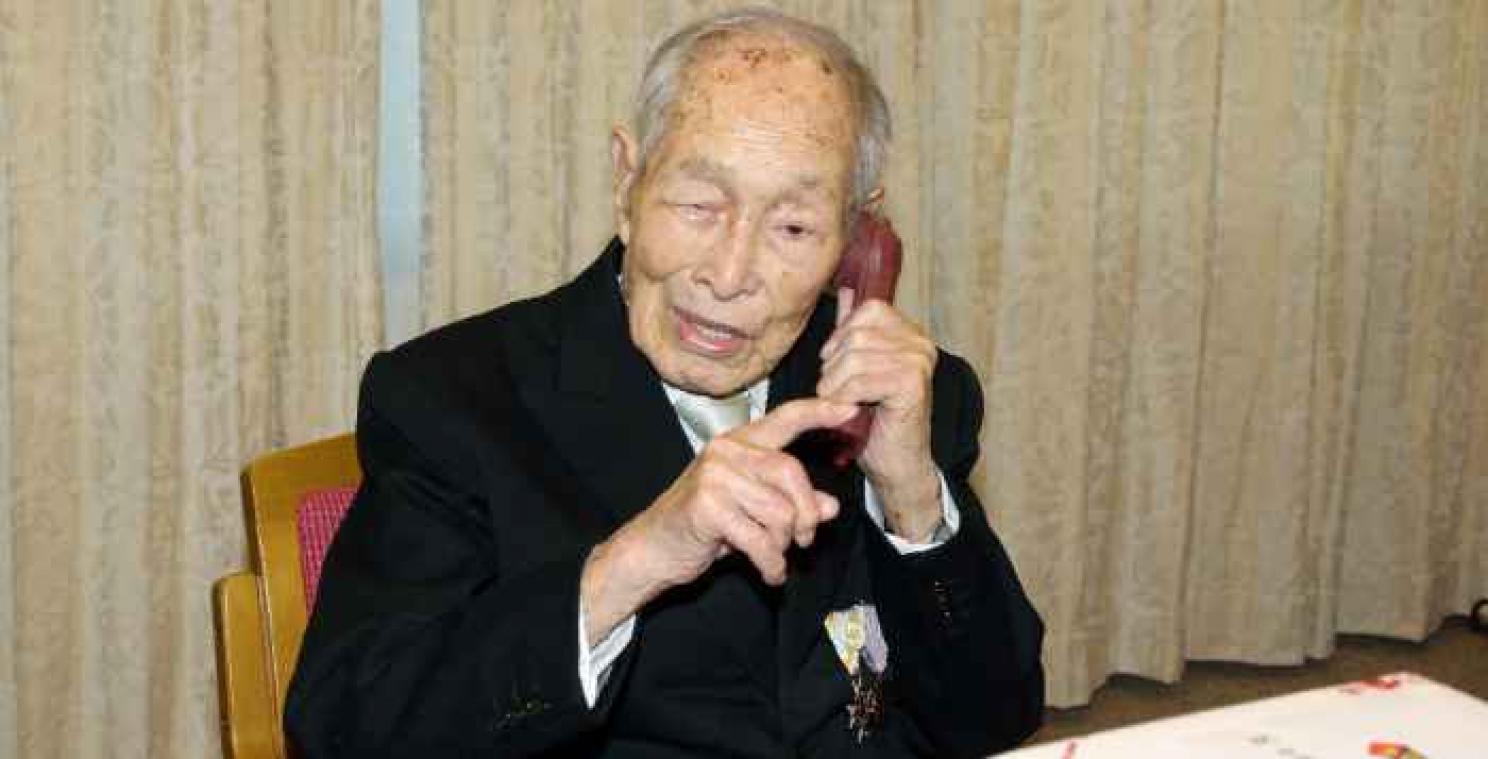 L'homme le plus vieux au monde fête aujourd'hui ses 112 ans