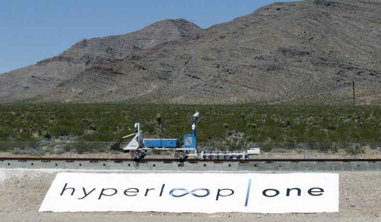 Premier test complet réussi pour le système futuriste Hyperloop aux Etats-Unis