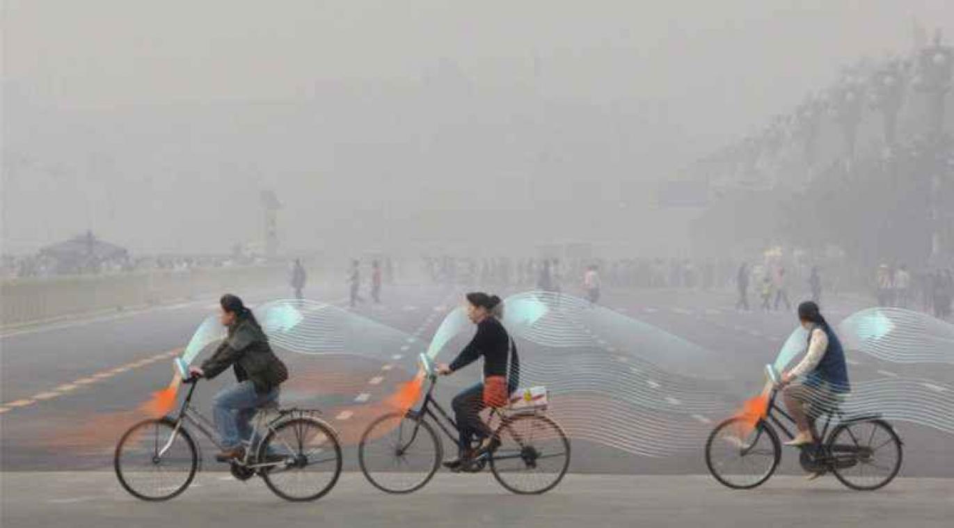Une société invente un vélo qui transforme la pollution en air purifié