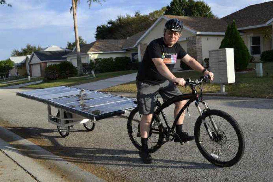 Un Belge traversera les Etats-Unis avec un vélo solaire