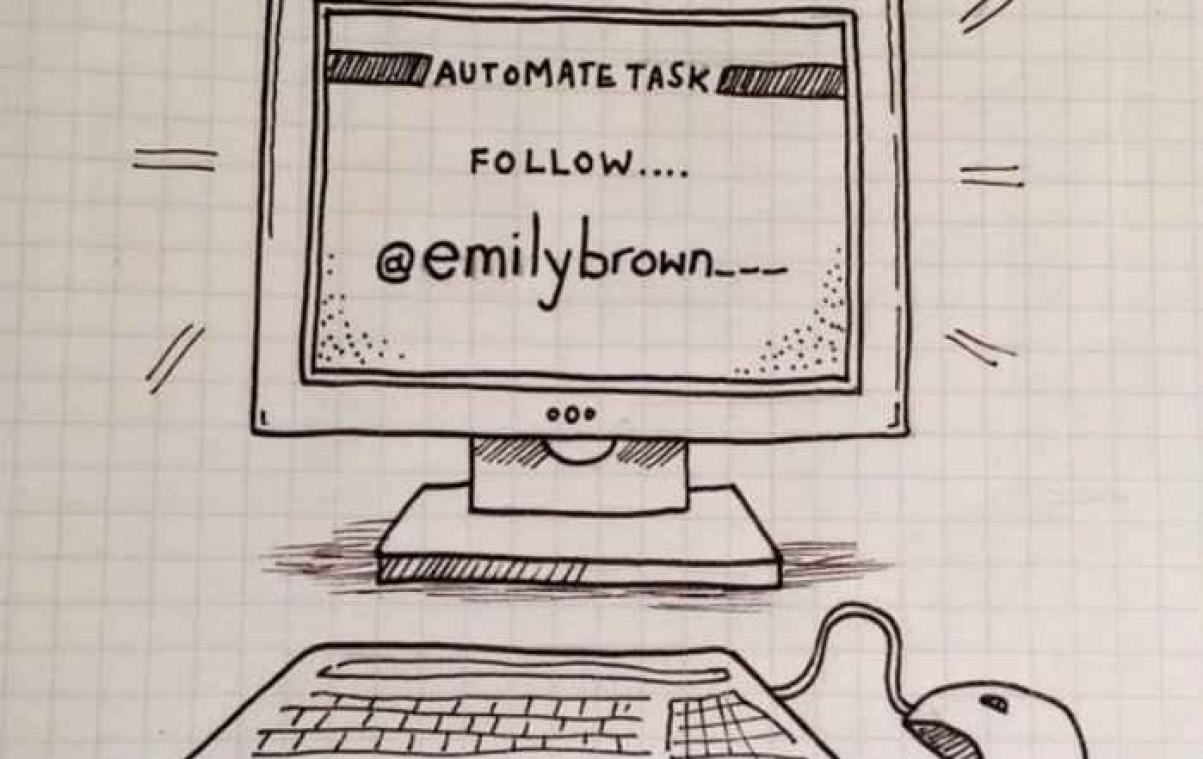 Un anonyme dessine vos tweets