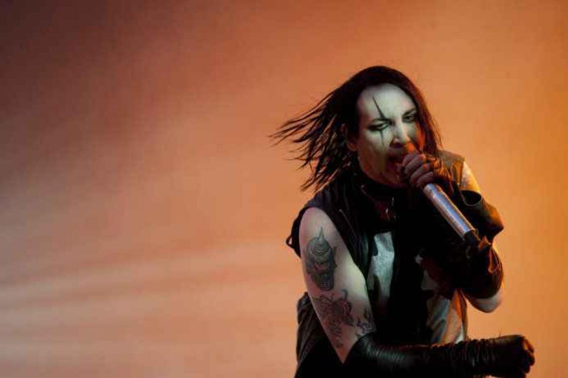 VIDEO. Marilyn Manson blessé par la chute de ses décors