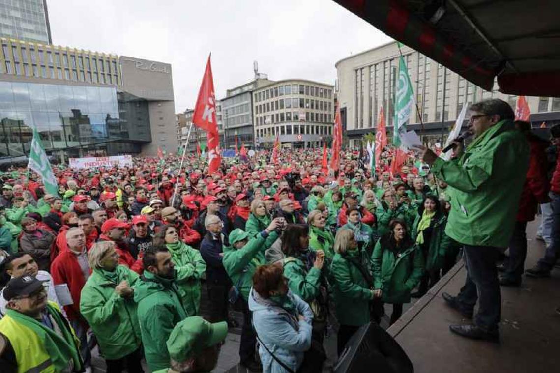 Entre 5.000 et 10.000 personnes ont marché pour la solidarité dans les rues de Charleroi