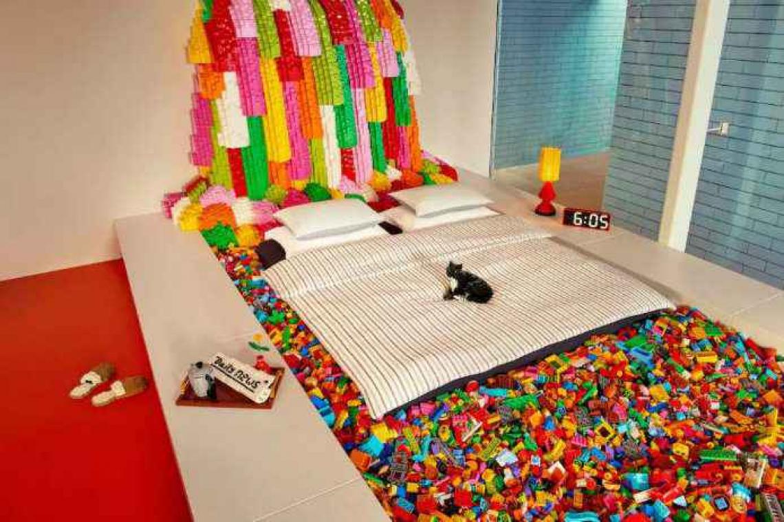 PHOTOS. Une famille invitée à passer la nuit dans la Lego House