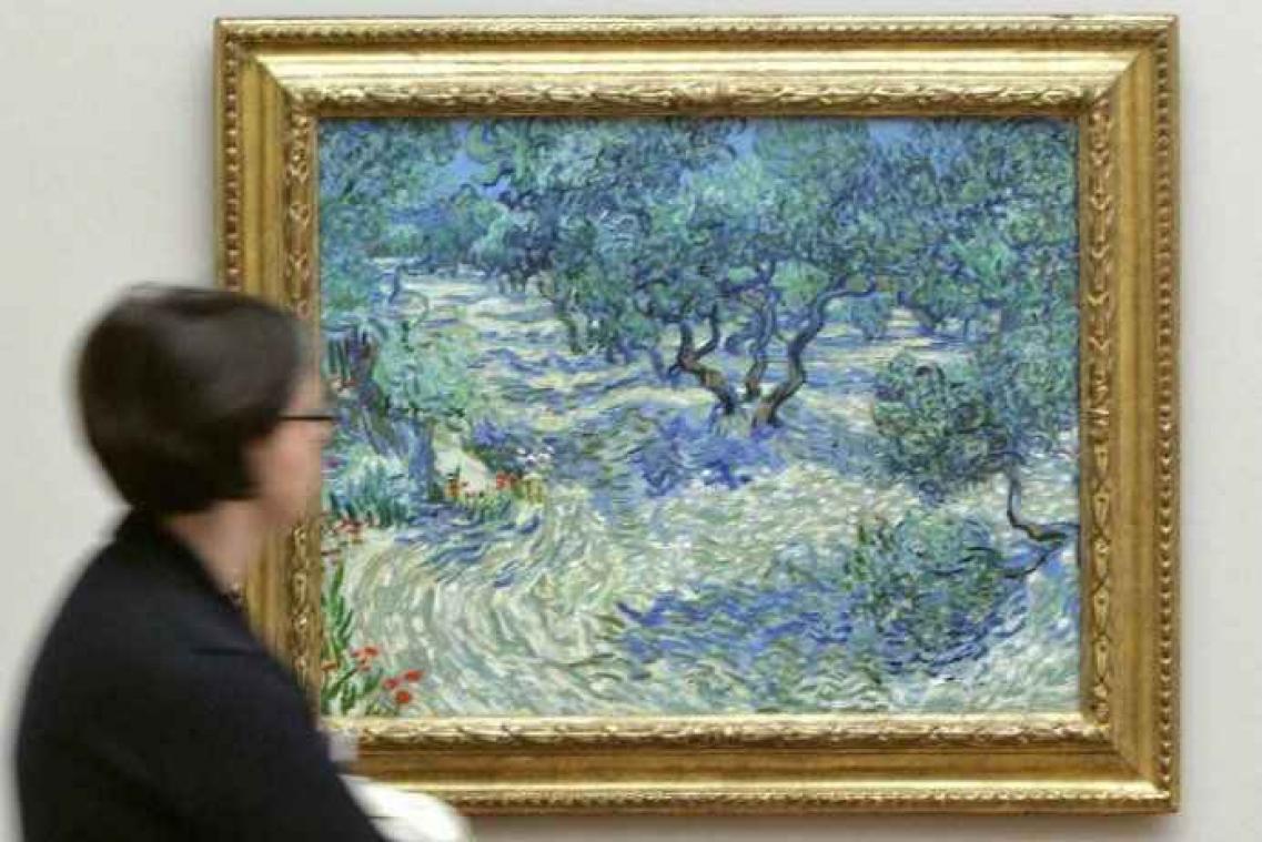 Une sauterelle morte découverte sur un Van Gogh de plus de 120 ans
