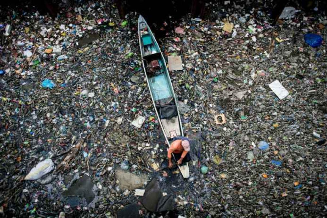 La première "île poubelle" artificielle du monde