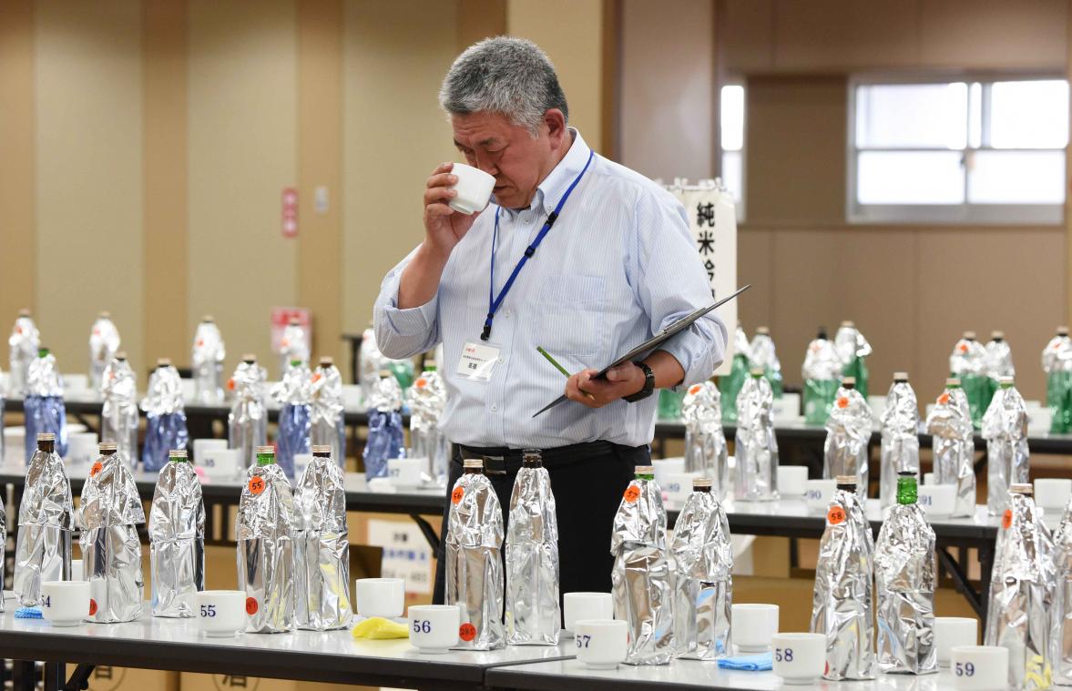 Des Bruxellois participent à l'organisation d'un concours de saké au Japon