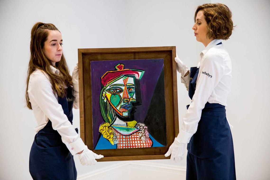 Un tableau de Picasso, où se cache sa maîtresse, vendu près de 50 millions £