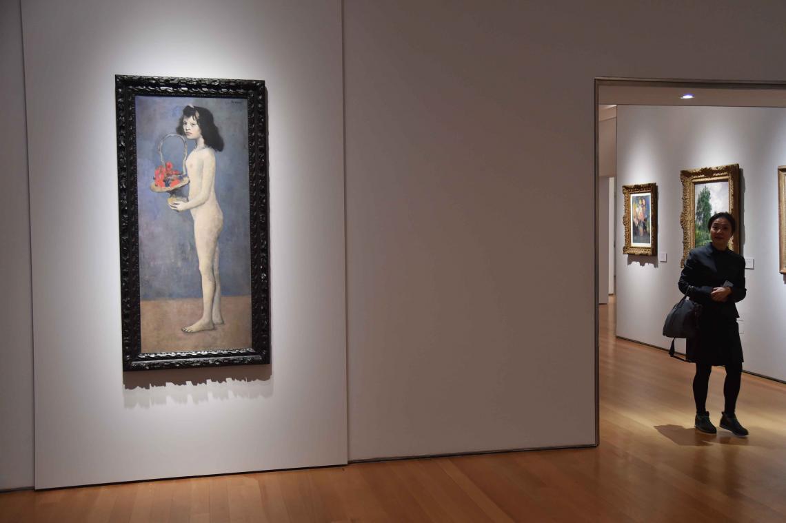 La "fillette" de Picasso adjugée 115 millions $
