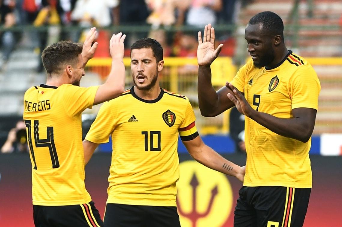 Diables Rouges: La Belgique boucle sa préparation par une victoire sur le Costa Rica