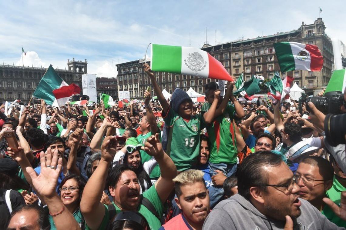 La joie des supporters mexicains provoque un mini-séisme