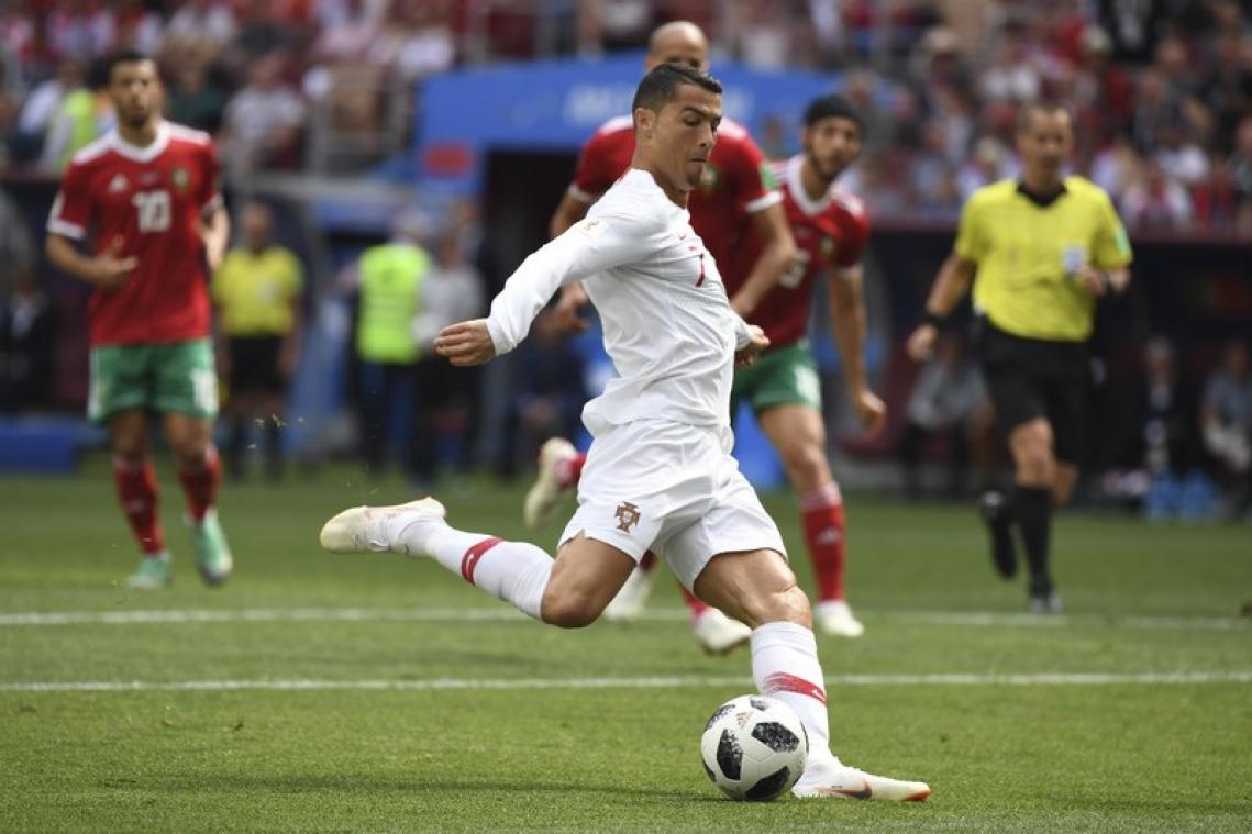 Mondial 2018 : Ronaldo offre la victoire au Portugal et élimine le Maroc