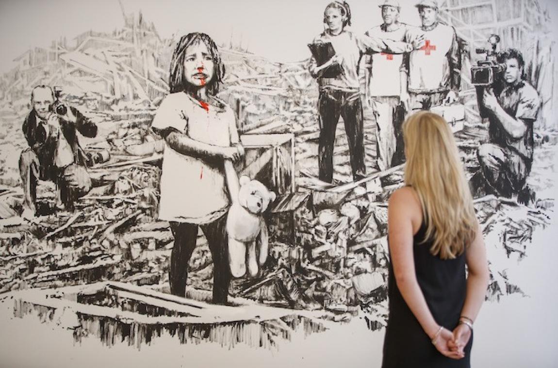 Des oeuvres méconnues de Banksy exposées à Londres