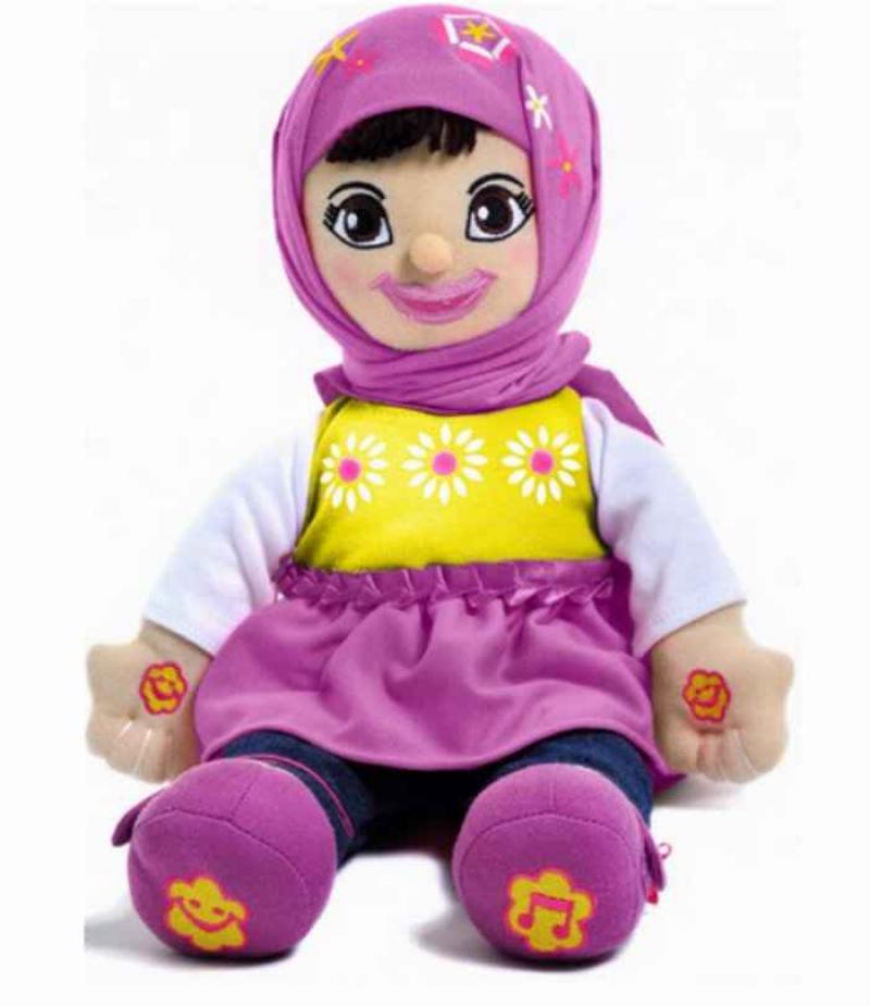 Islamique prière poupée parlant aamina musulman Poupée Doux Nouveau Anglais/Arabe 