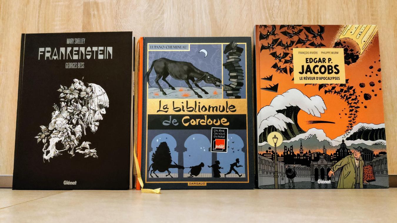 Nos coups de cœur BD de cette fin d’année: «Frankenstein», «La bibliomule de Cordoue» et «Edgar P. Jacobs Le Rêveur d’apocalypses»