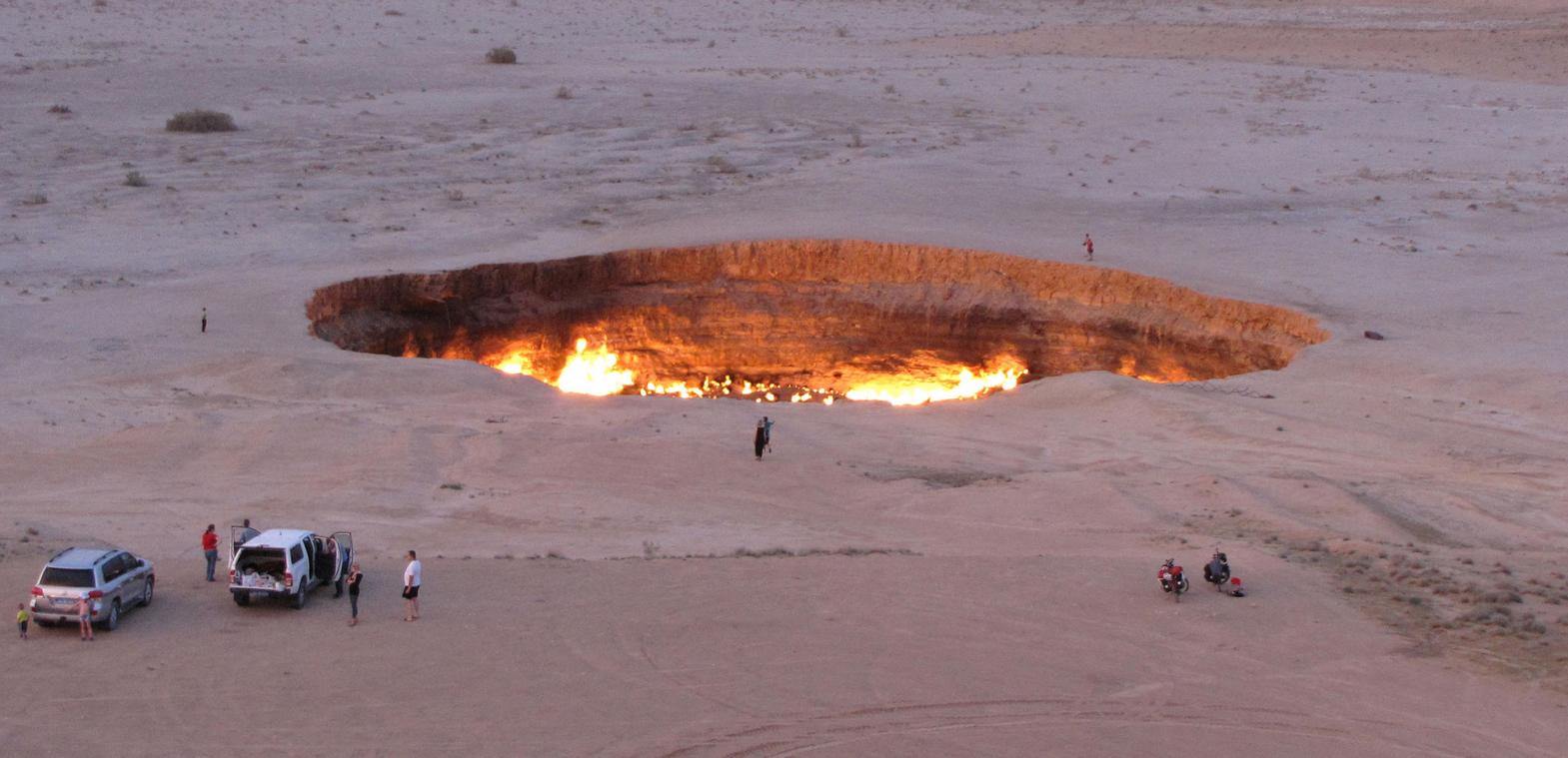 Le Turkménistan veut éteindre le feu de ses «portes de l’Enfer» (vidéo)