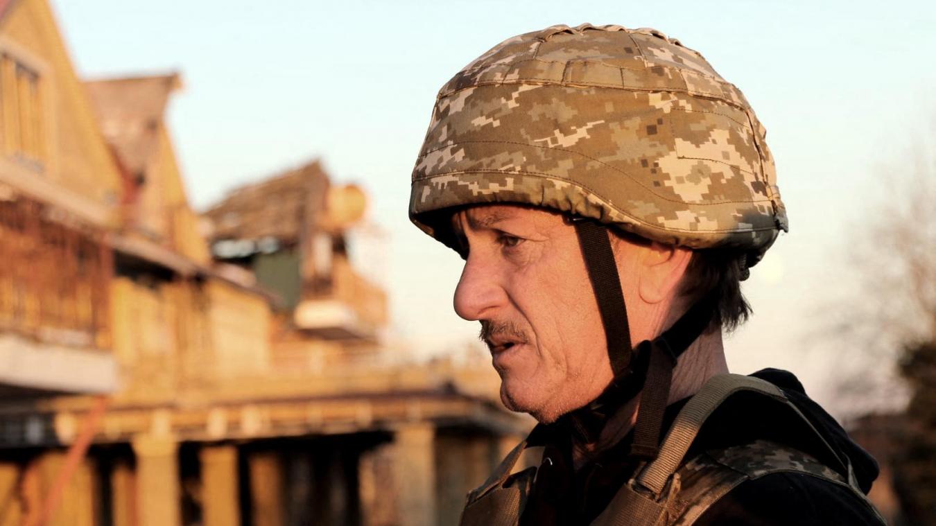 Sean Penn en Ukraine pour tourner un documentaire sur l’invasion russe