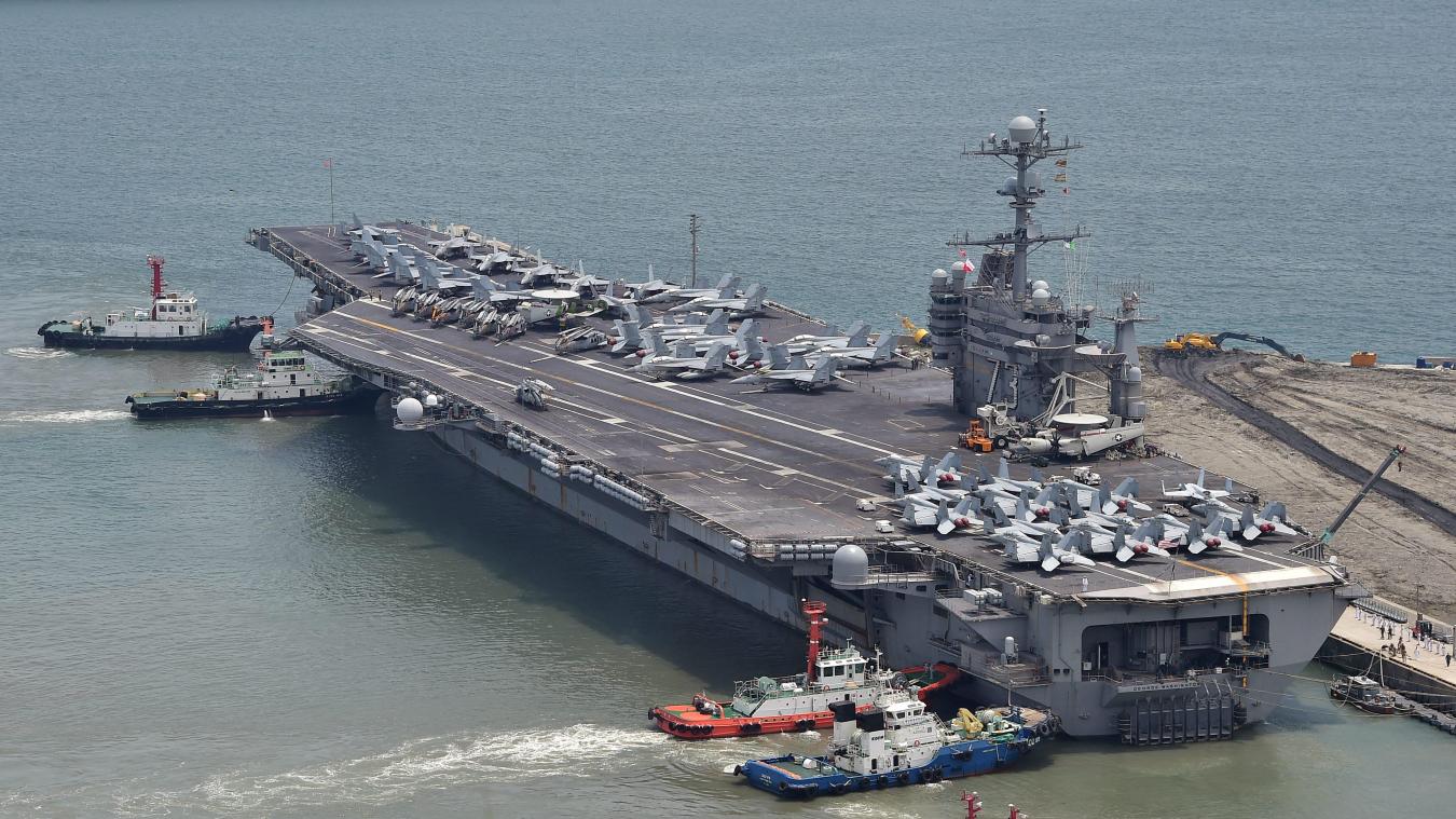 Une vague de suicides frappe les marins du porte-avions américain USS George Washington