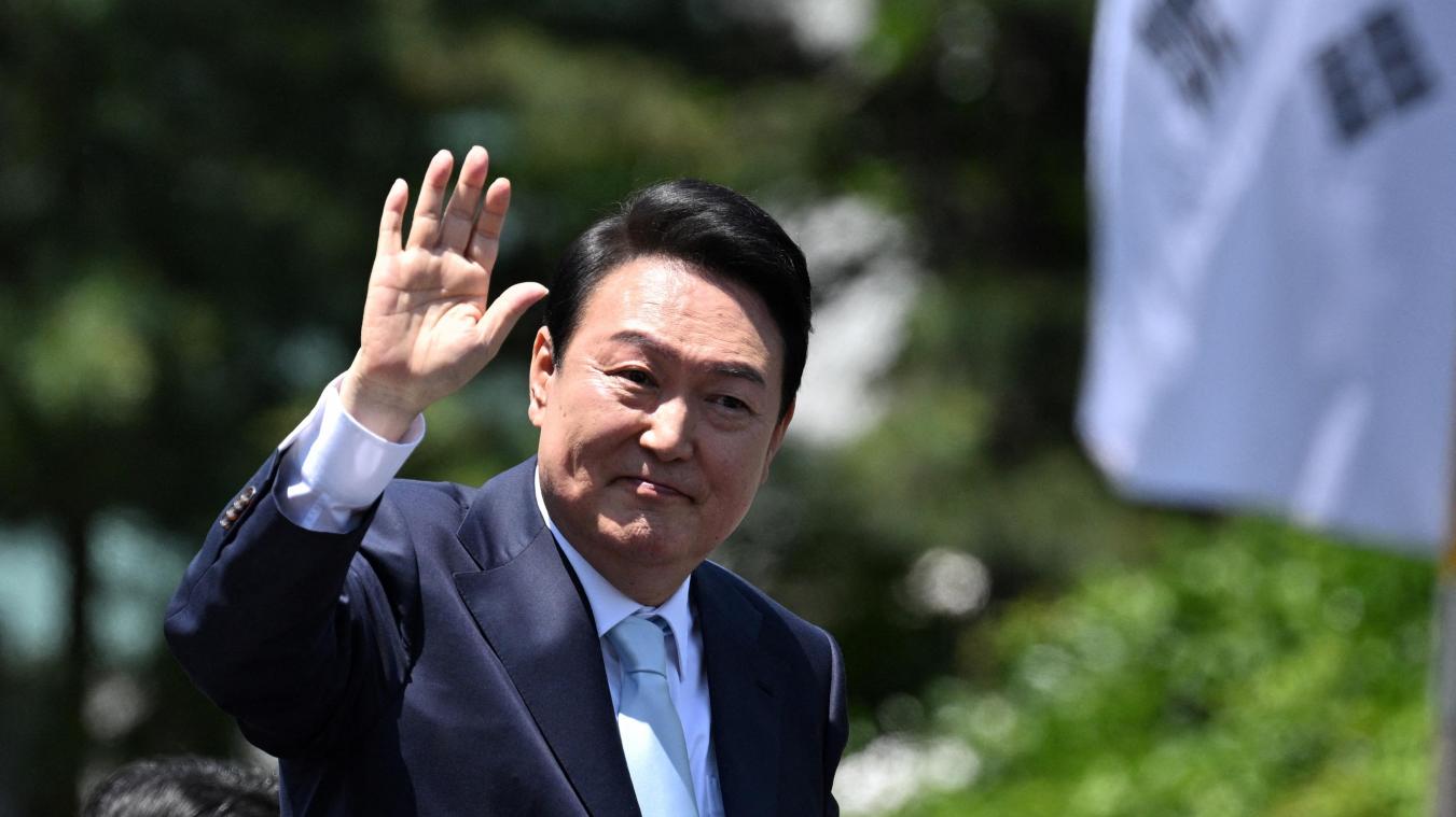 Un nouveau président investi en Corée du Sud, en pleines tensions intercoréennes