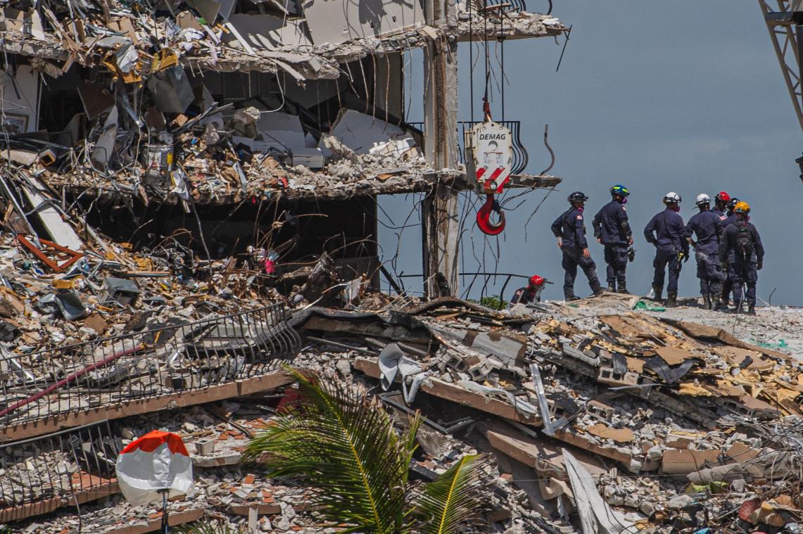 Effondrement d’un immeuble près de Miami Beach: un milliard $ de dédommagements pour les victimes
