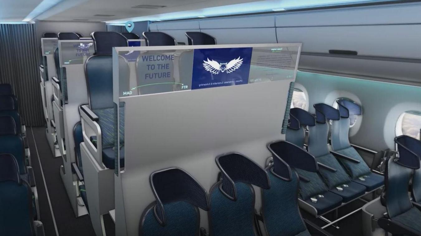 Cet avion du futur avec ses sièges empilés va donner des sueurs froides aux claustrophobes