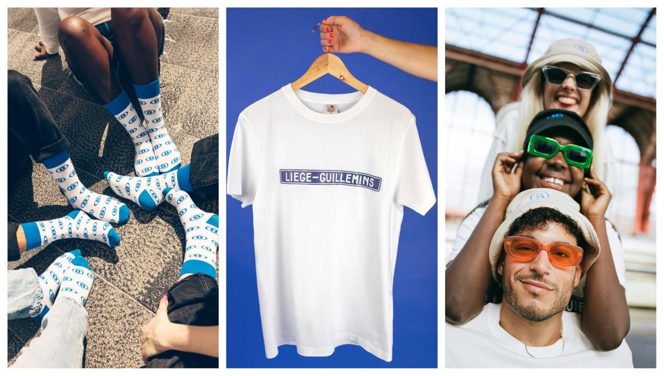 La SNCB lance un fan shop avec des chaussettes, des sacs, des bobs, des pulls et des t-shirts