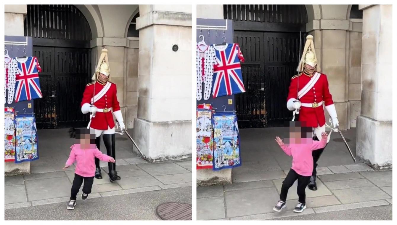 À Londres, un garde royal terrorise une fillette en lui criant dessus (vidéo)