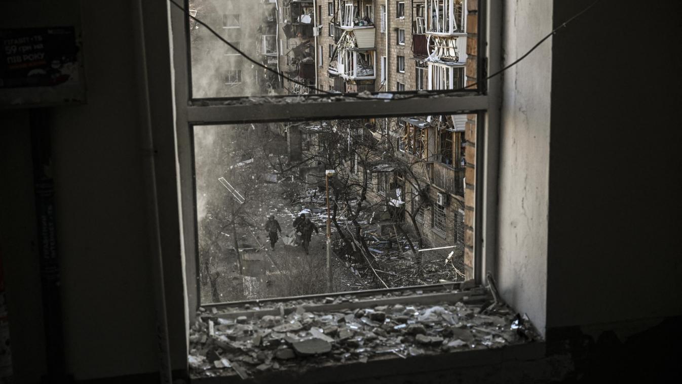 Kiev attaquée par des drones kamikazes