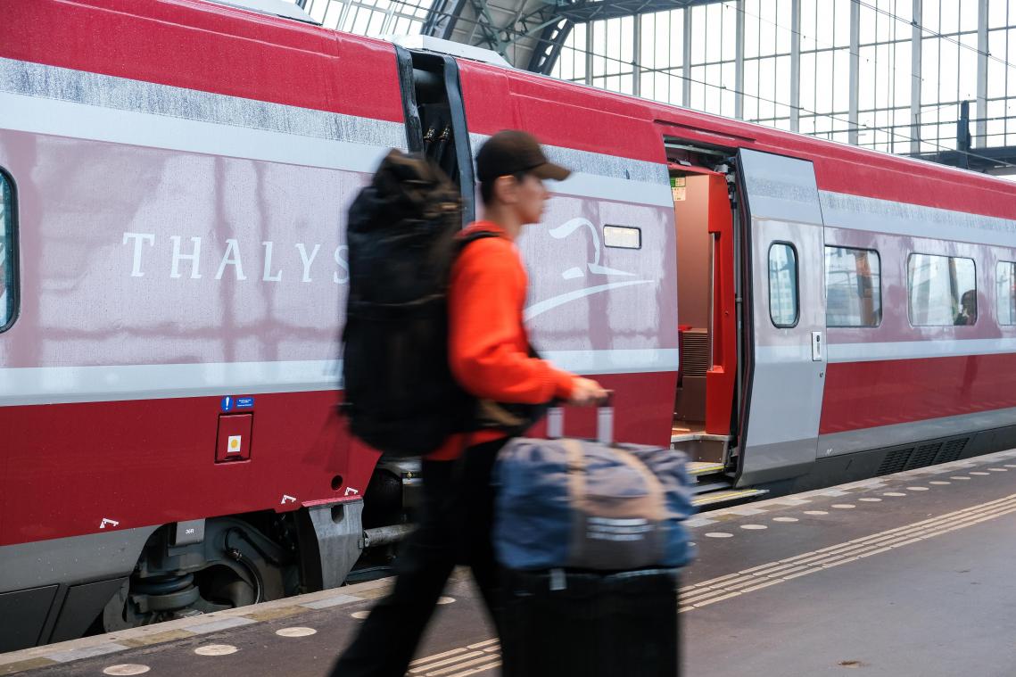 Attention si vous devez prendre le Thalys: la circulation sera perturbée jusqu’au 14 novembre