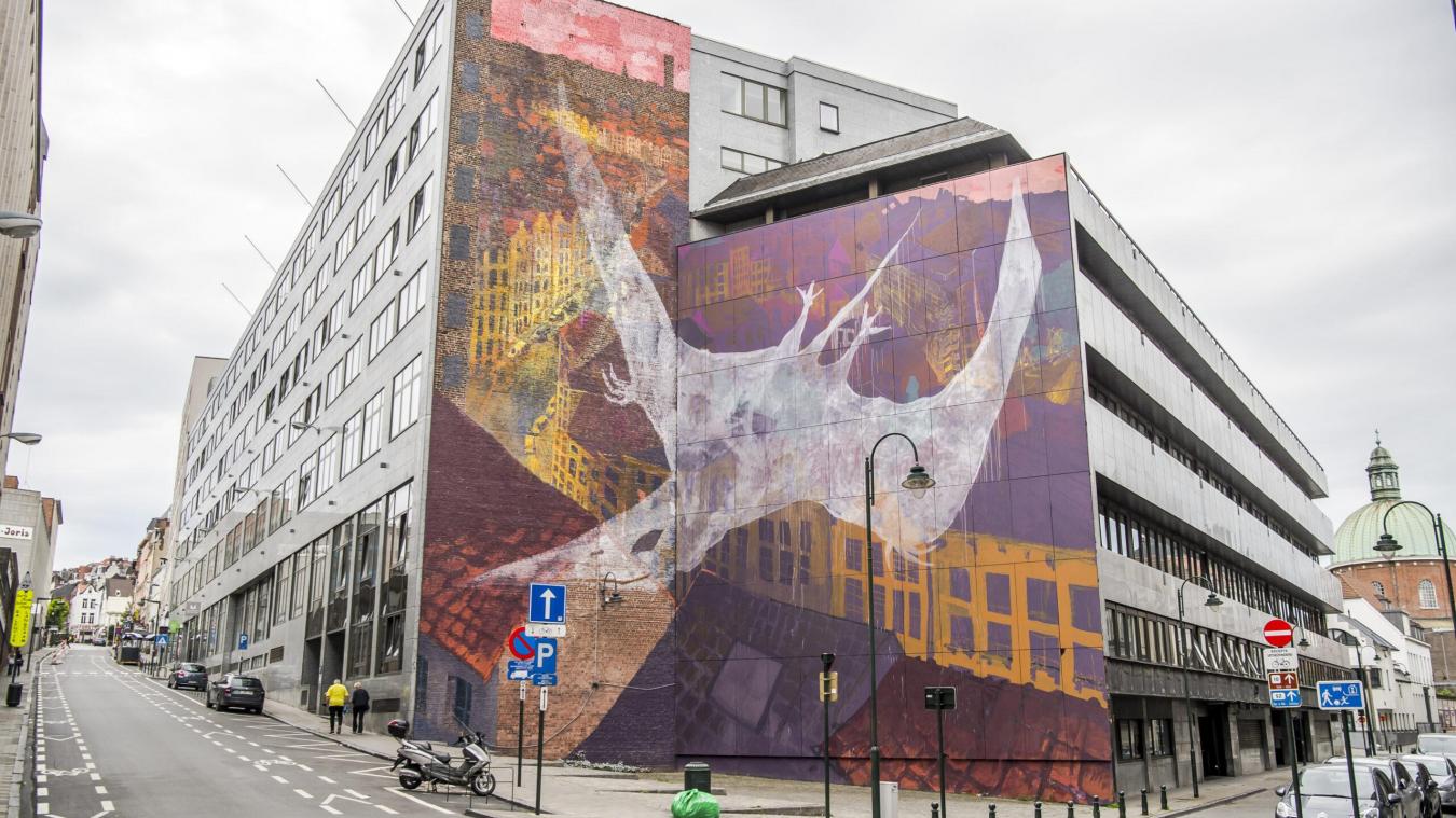 Une nouvelle fresque de Bonom intègre le Parcours Street Art de Bruxelles
