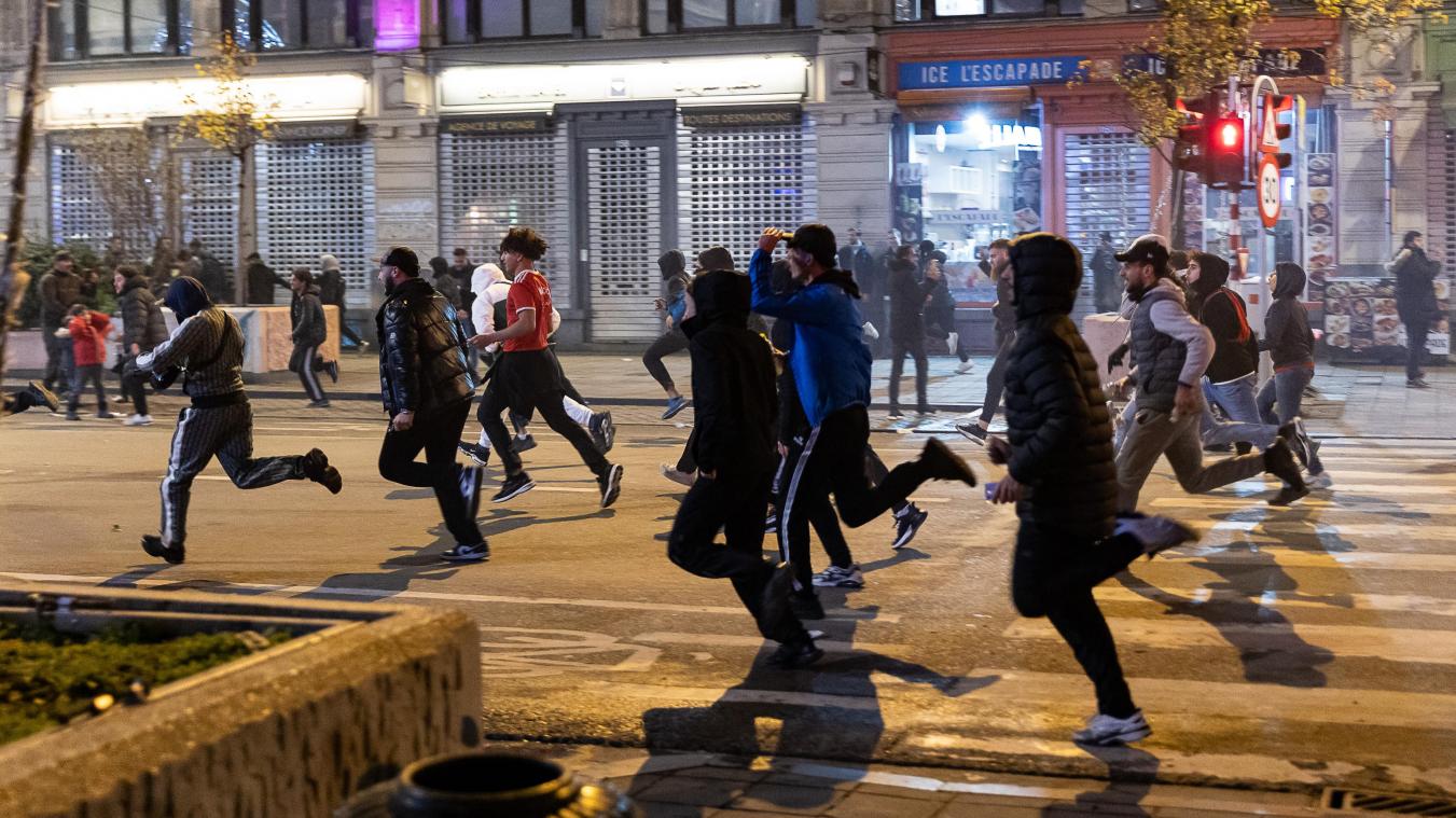 Bruxelles à nouveau saccagée après Maroc-Espagne: plus de 100 arrestations effectuées