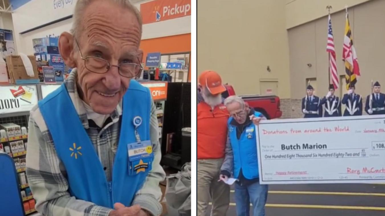 Ce caissier de 82 ans peut finalement partir à la retraite grâce à des dons du monde entier (vidéo)