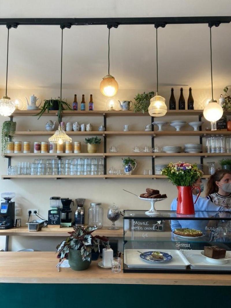 Le café Popotes à Ixelles, un des projets d’aménagement de SWC